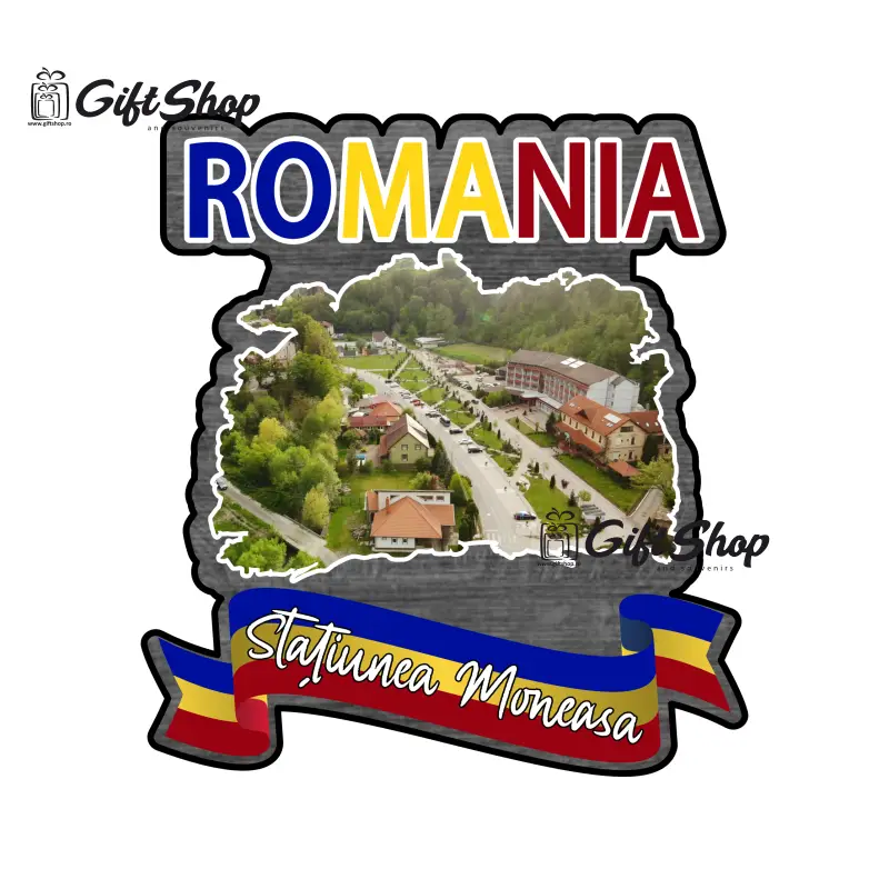 Moneasa, romania, magnet frigider mgs170v